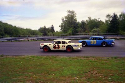 Jerry Serott #23 & Garwin Wison #98 Langley Speedway
Jerry Serott #23 & Garwin Wison #98 Langley Speedway

Photo Credit: www.langleyspeedway.ca
