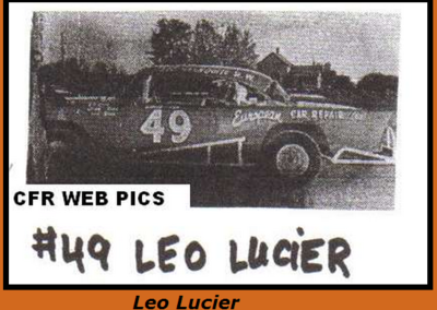 Leo Lucier
Keywords: http://www.checkerflagraceway.piczo.com/